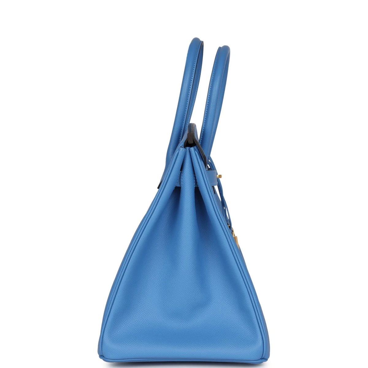 Birkin 35 Bleu Paradise Epsom Gold Hardware C469