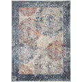 Blue/Ivory/Red Area Rug S85410