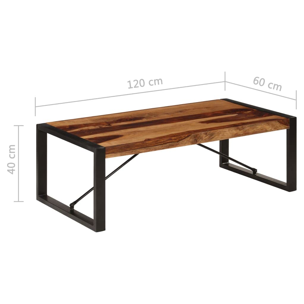 Solid Sheesham Wood Coffee Table A71983