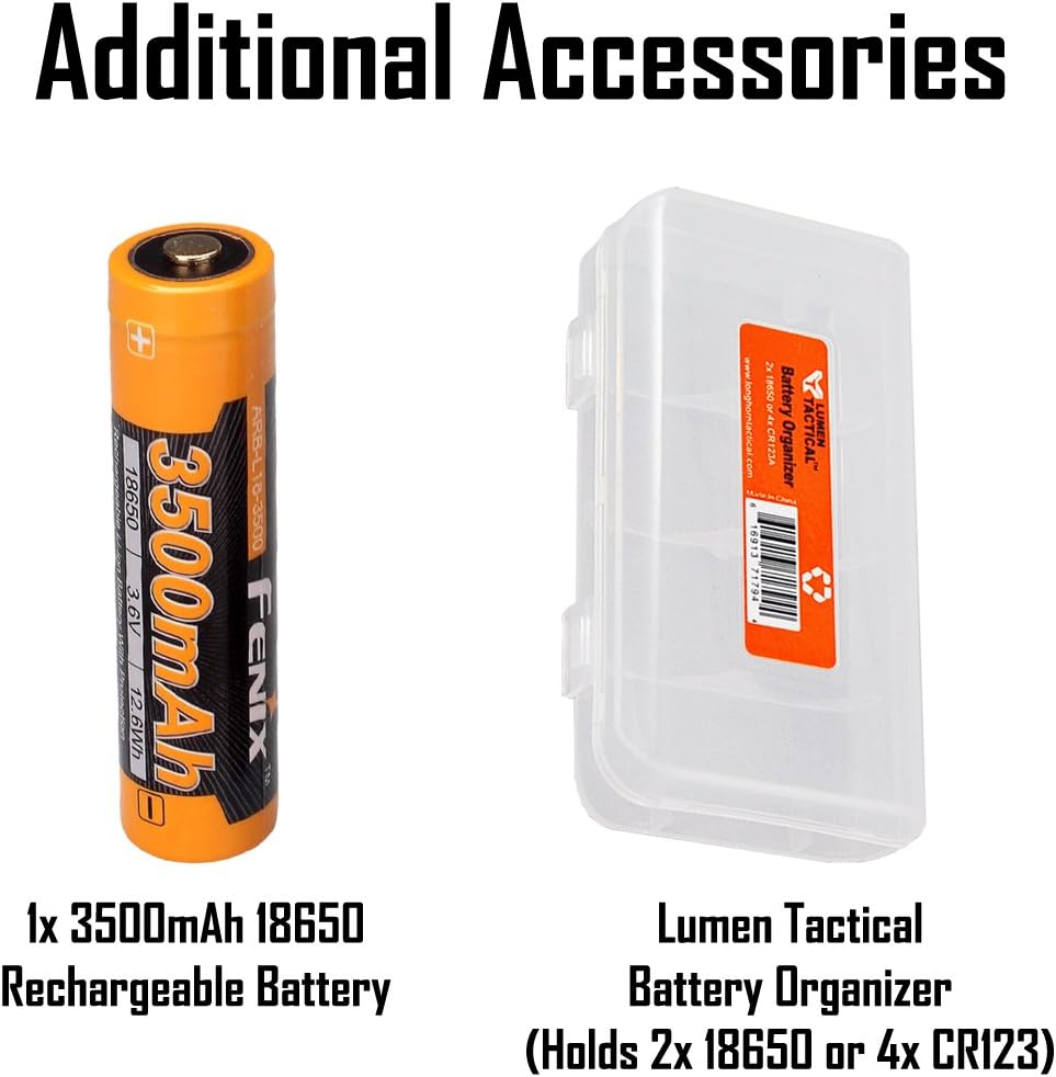 1000 Lumen Rechargeable Tactical Flashlight M904744