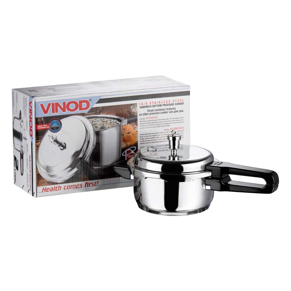 Stainless Steel 2-Liter Pressure Cooker Q5389