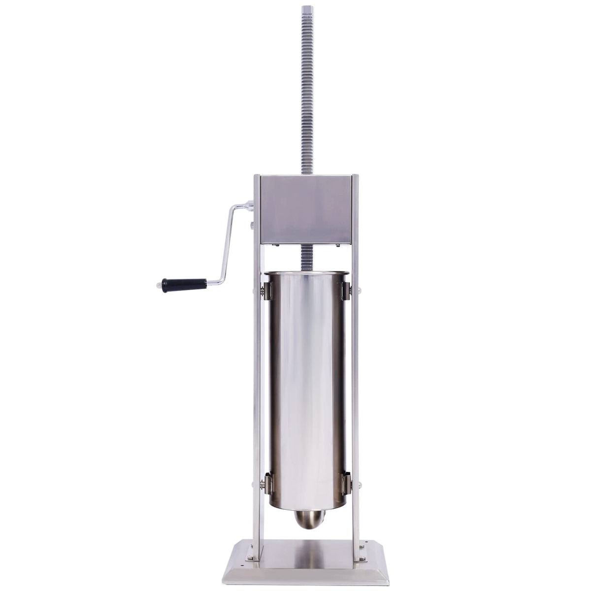 Stainless Steel 15LB Vertical Sausage Stuffer with 4 Stuffing Tubes F149960