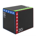 3 in 1 Plyometric Jump Box 16/20/24 Inch Soft Foam W24922