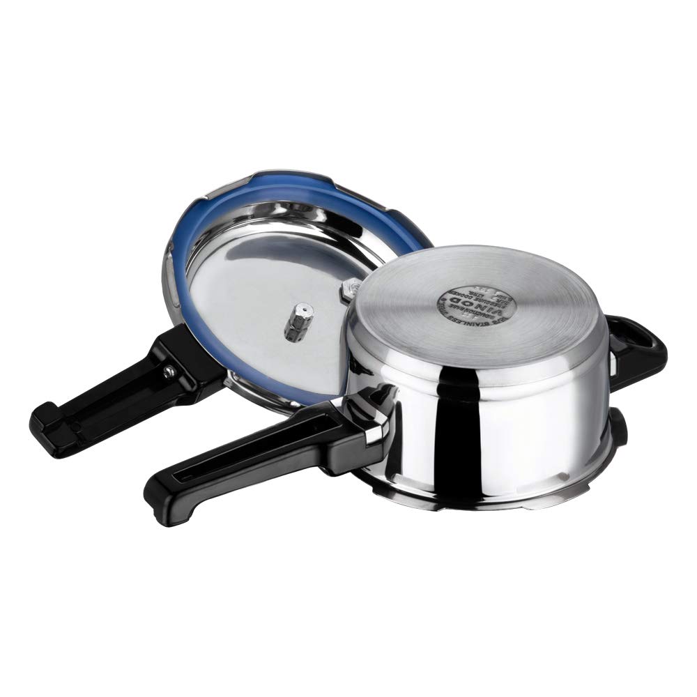 Stainless Steel 2-Liter Pressure Cooker Q5389