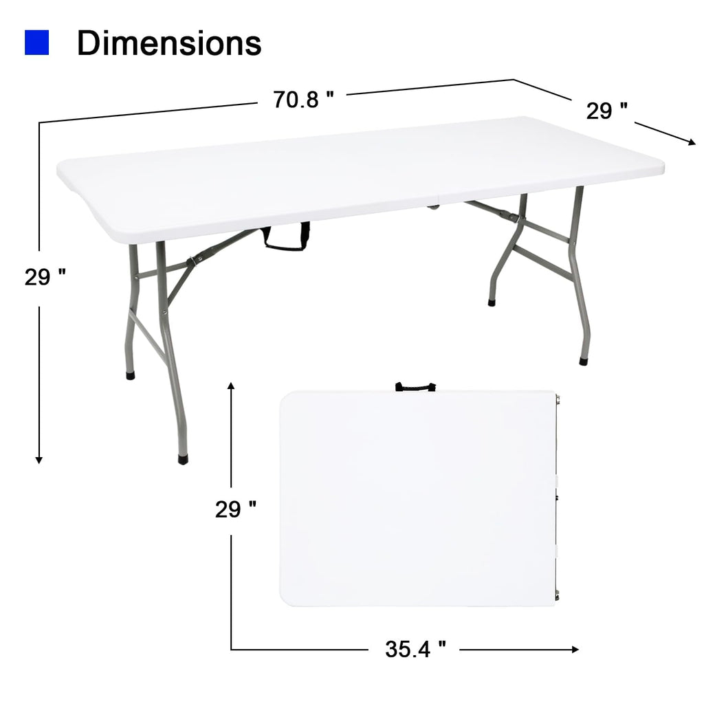 White Folding Table G340