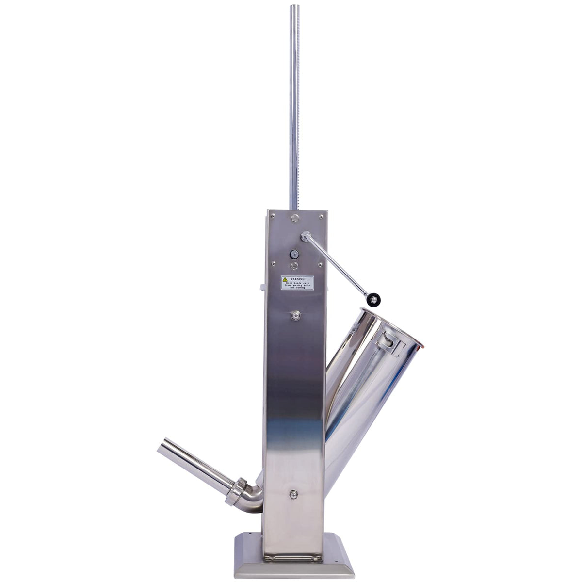 Stainless Steel 15LB Vertical Sausage Stuffer with 4 Stuffing Tubes F149960