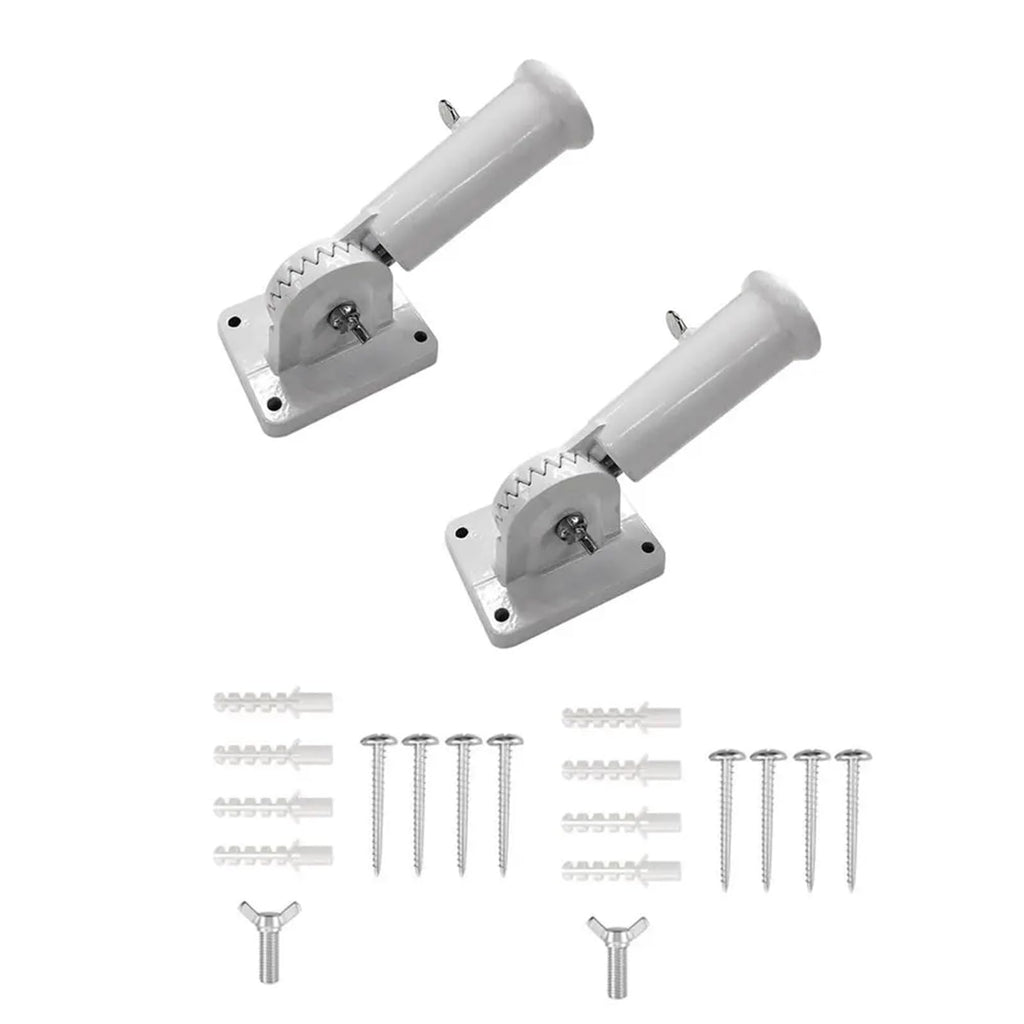2 PCS Aluminum Adjustable Flag Pole I31818