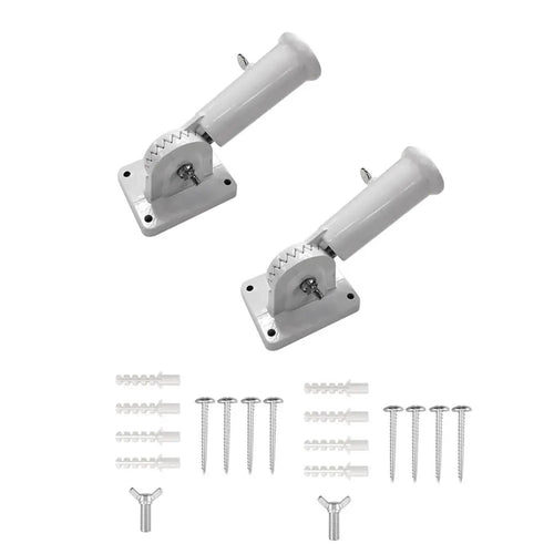 2 PCS Aluminum Adjustable Flag Pole I31818