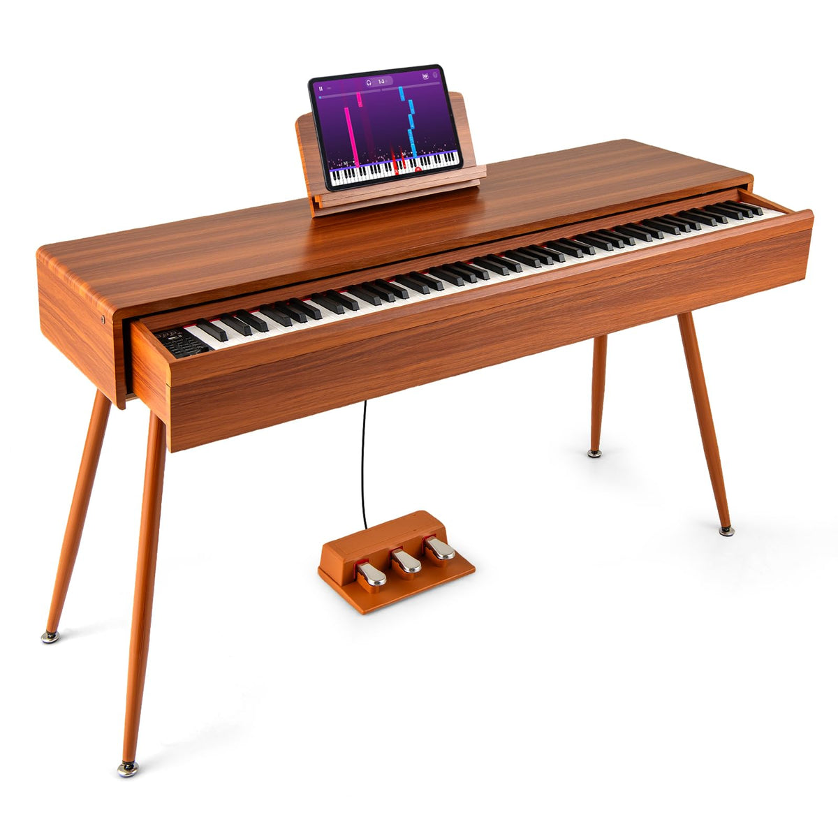 88 Key Weighted Digital Piano with Triple Pedals L382371