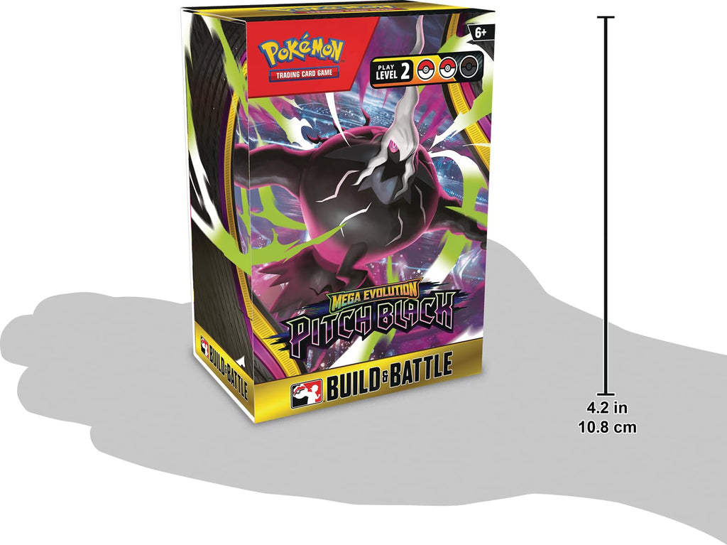 Pokémon Tcg: Mega Evolution—pitch Black Build & Battle Box P2564