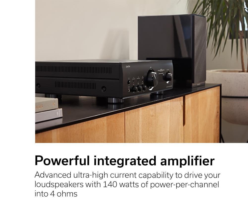 Black Integrated Amplifier M703439