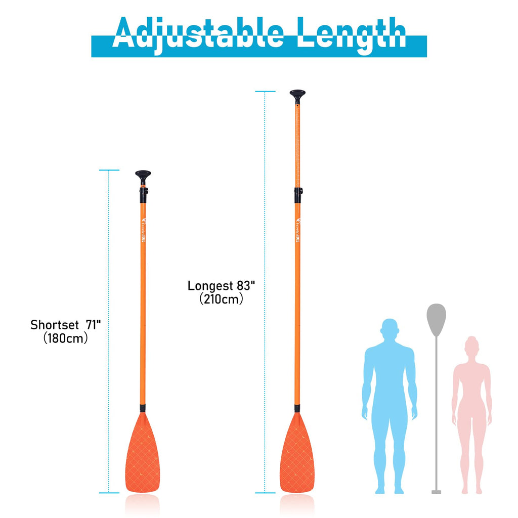 Fiberglass Paddle Board Paddle I5954