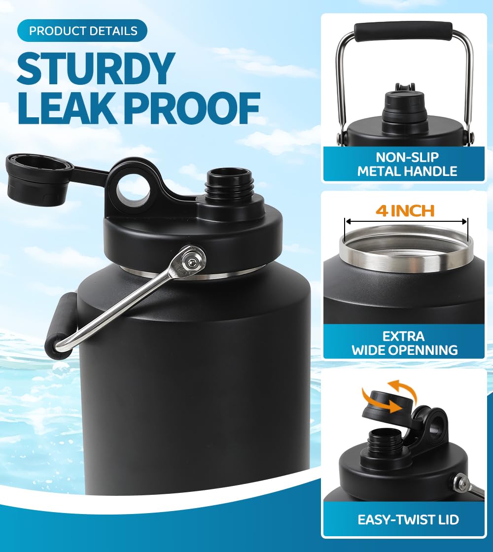 128 oz Stainless Steel Insulated Water Jug P977