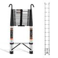 16.5 ft Telescoping Ladder with Hooks 330 lbs K4690