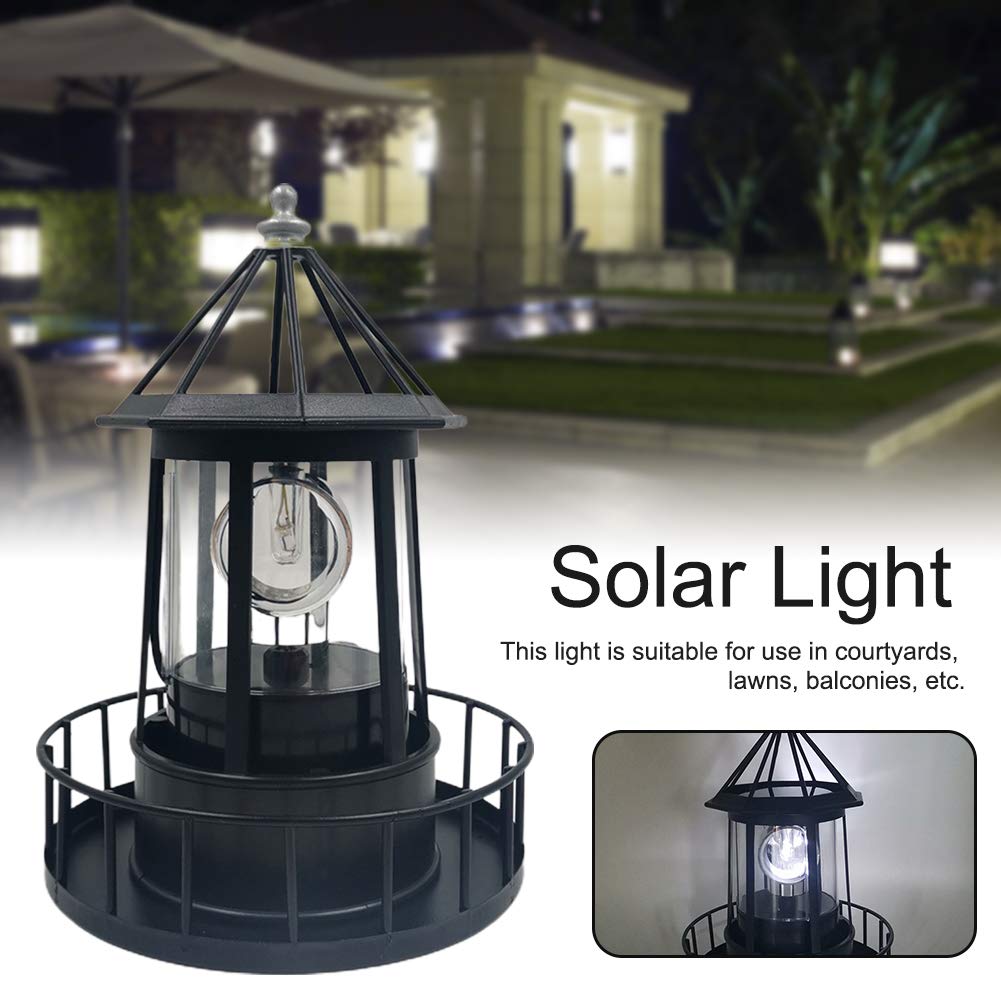Solar Powered LED Lighthouse S404