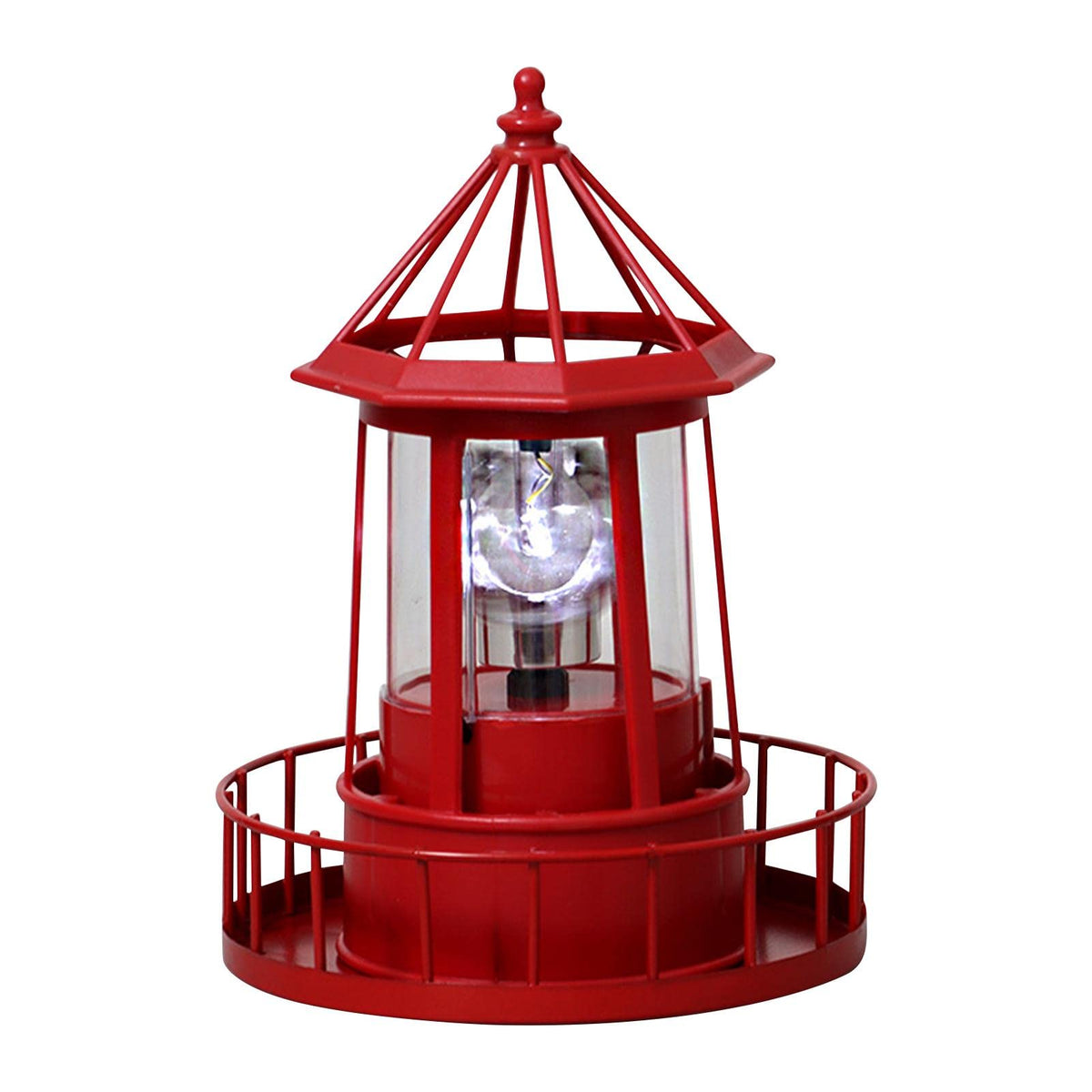 Solar Powered LED Lighthouse S404