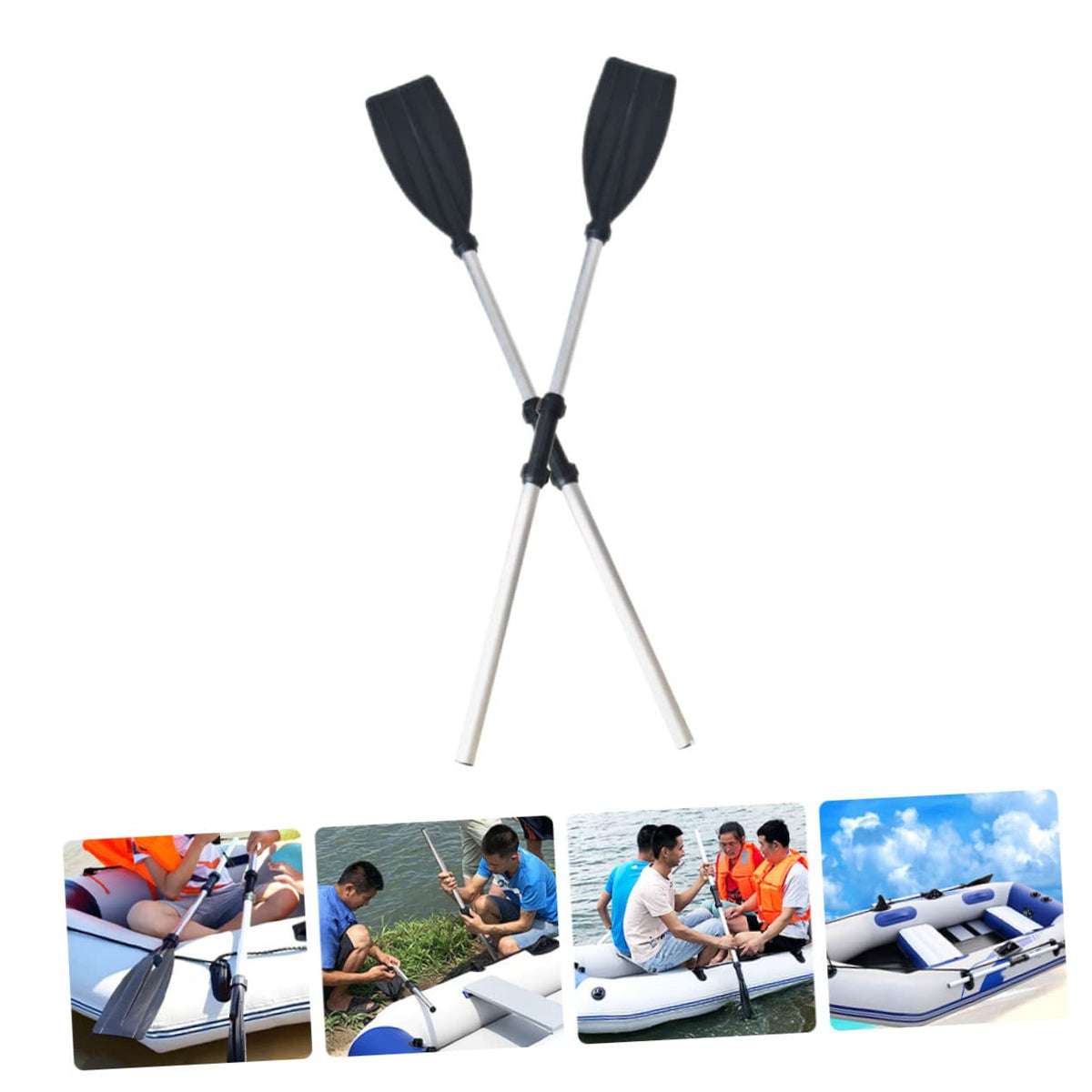 Aluminum Alloy Kayak Paddles 2pcs N339