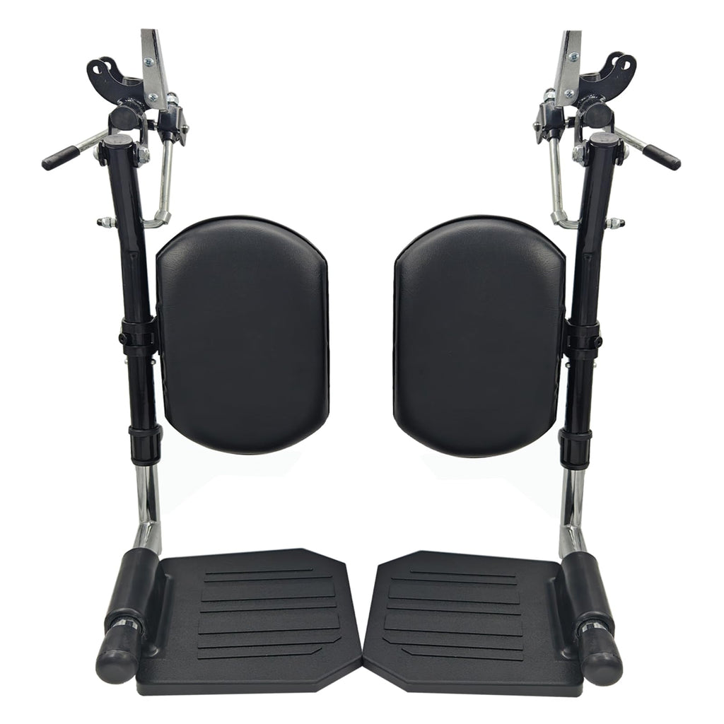 Black Padded Wheelchair Legrest Assembly N491