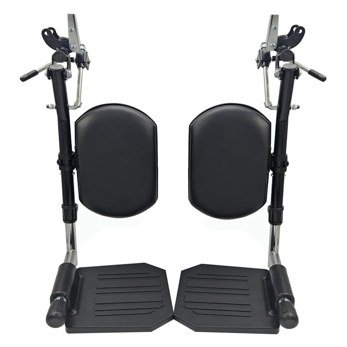 Black Padded Wheelchair Legrest Assembly N491