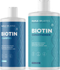 Biotin Shampoo and Conditioner Set Sulfate Paraben Silicone Free F889