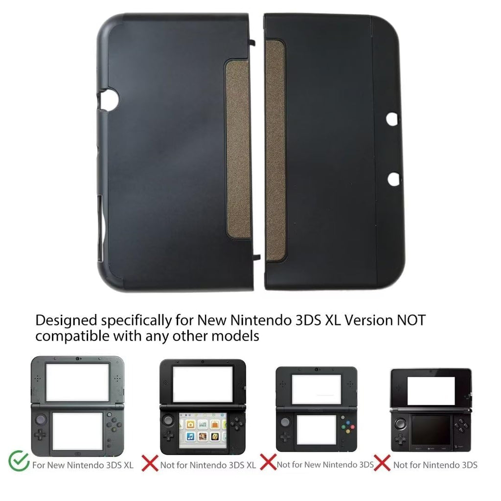 Hard Shell Case for Nintendo 3DS LL XL - Black A961671