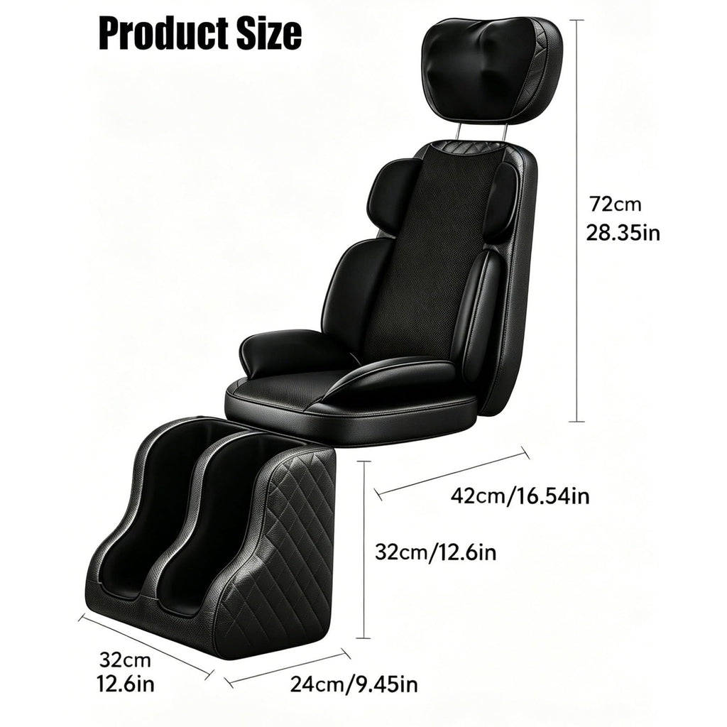 Heated Vibration Full Body Massage Mat B16217