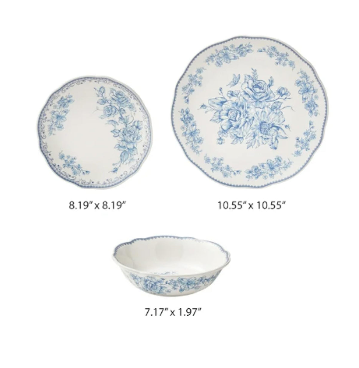 12-Piece Stoneware Dinnerware Set Y3683