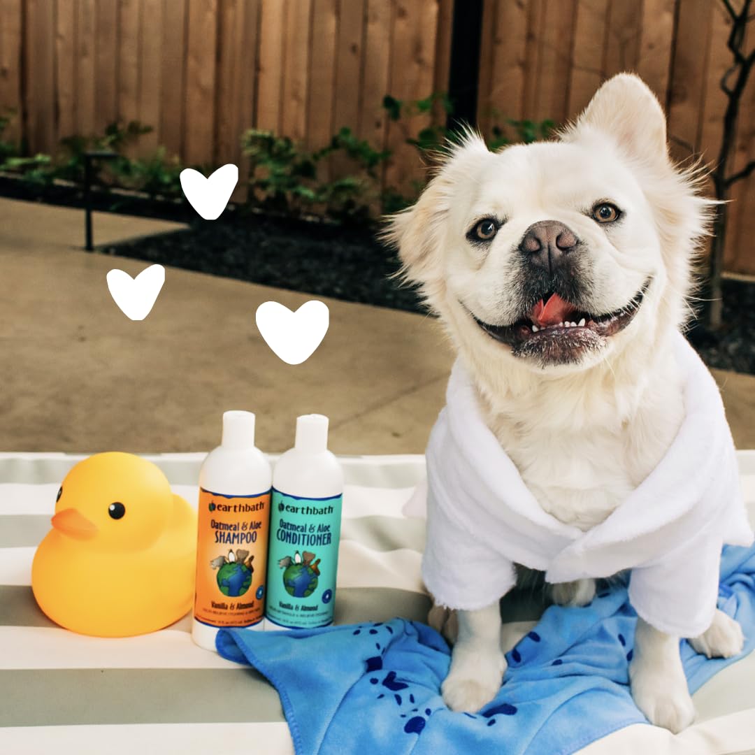 Oatmeal & Aloe Dog Shampoo and Conditioner 16 Oz Q56438