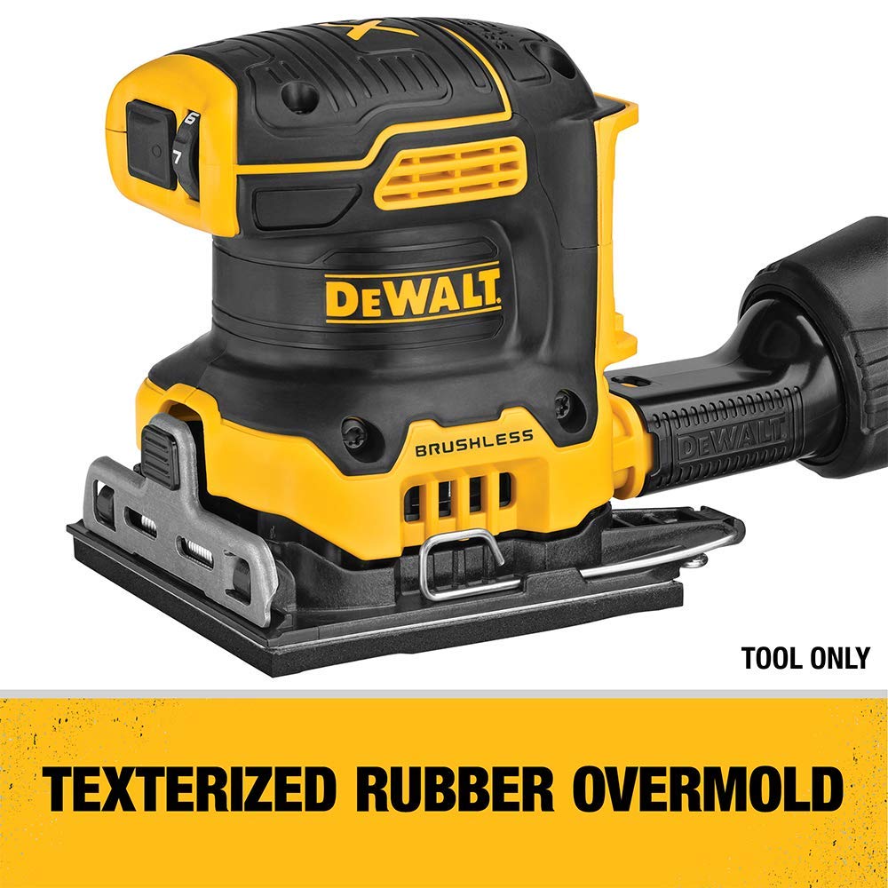 20V MAX Cordless Variable Speed 1/4 Sheet Sander D4101