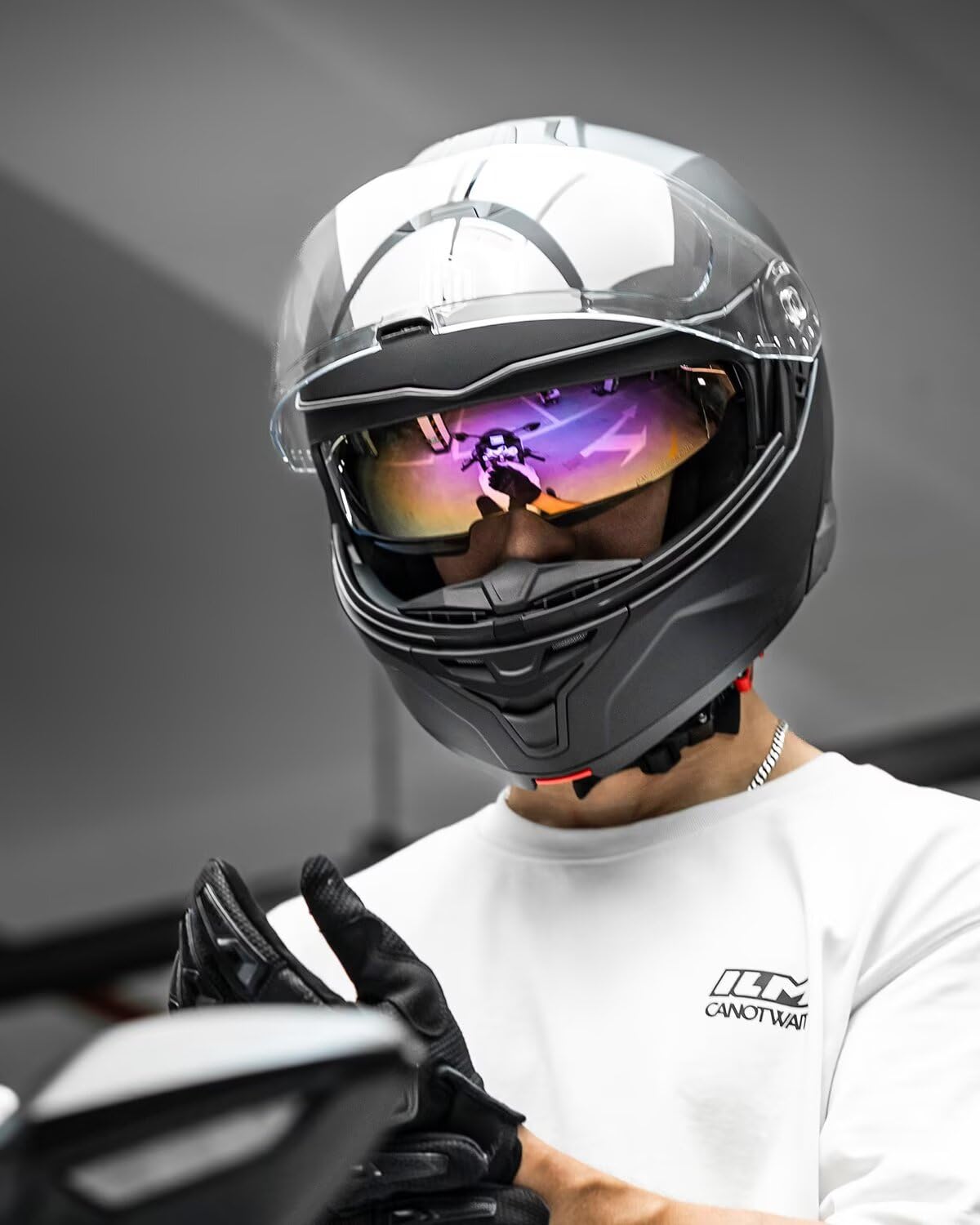 Motorcycle Helmet Modular Full Face U328541
