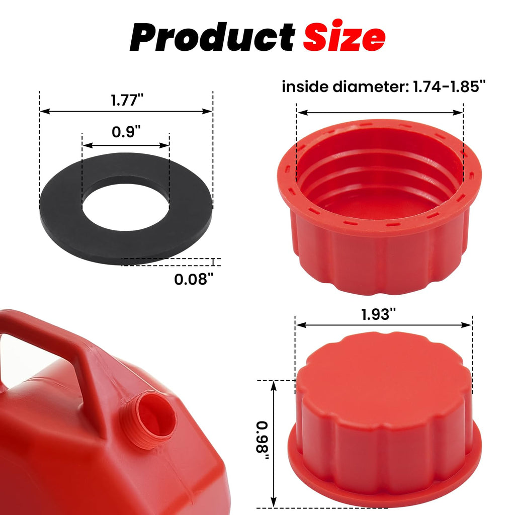 2.5/3/5 Gallon Gas Can Cap Replacement D785