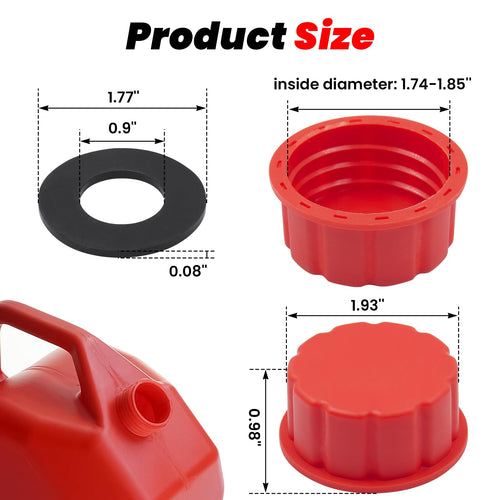 2.5/3/5 Gallon Gas Can Cap Replacement D785
