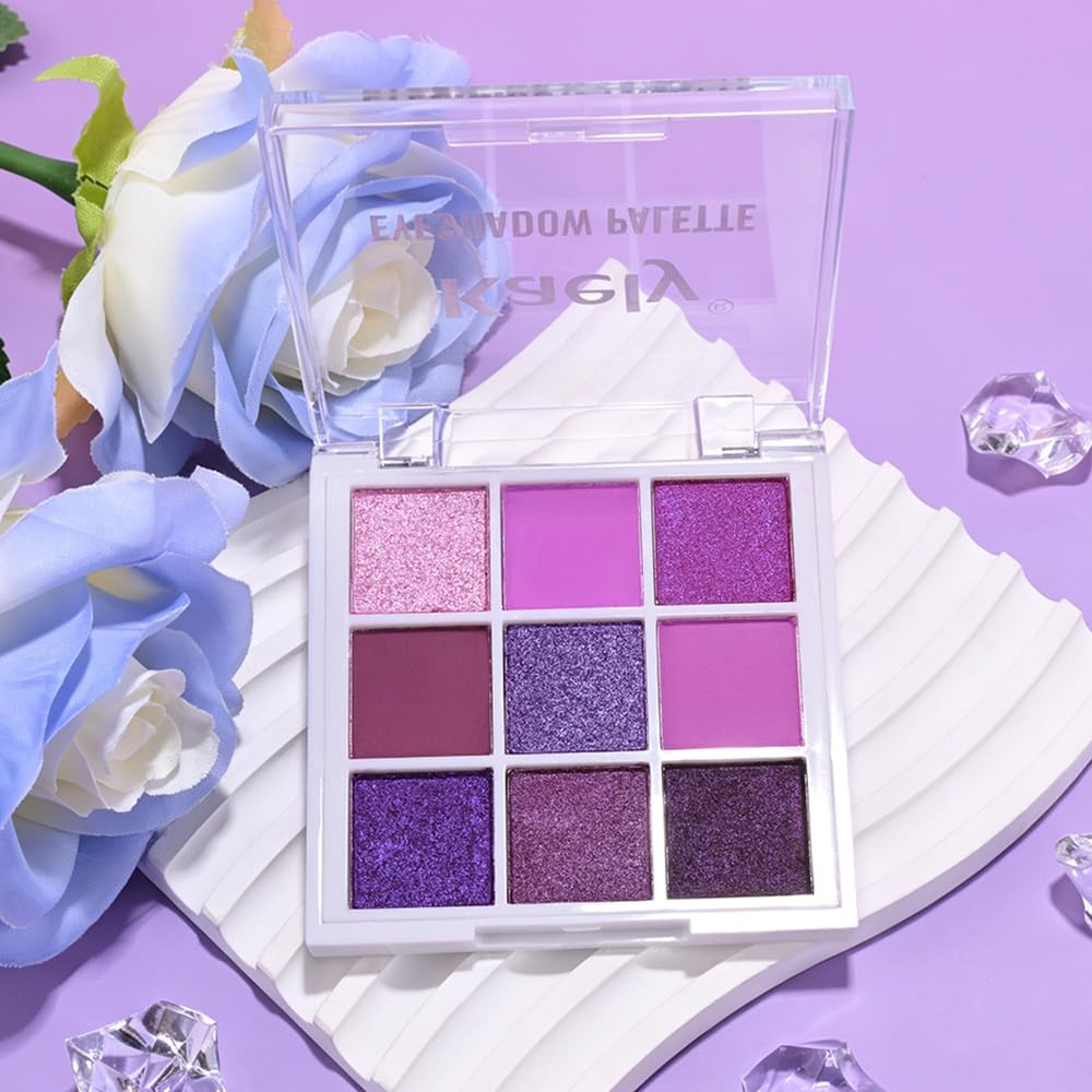 9 Colors Matte Shimmer Metallic Eyeshadow Palette G4333