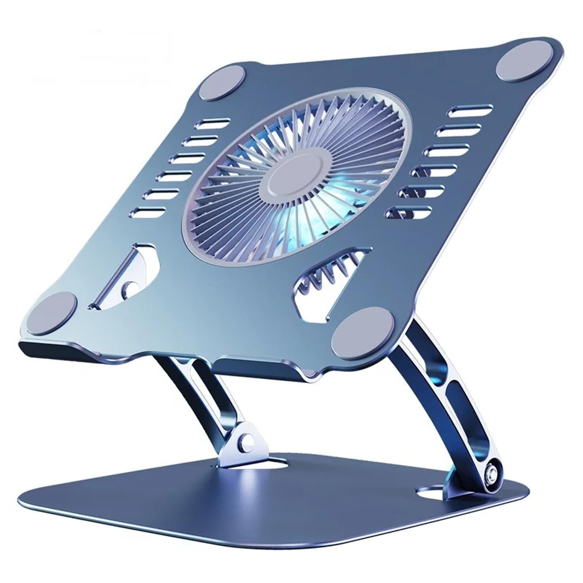 Laptop Cooling Pad Stand Blue & Gray G505559