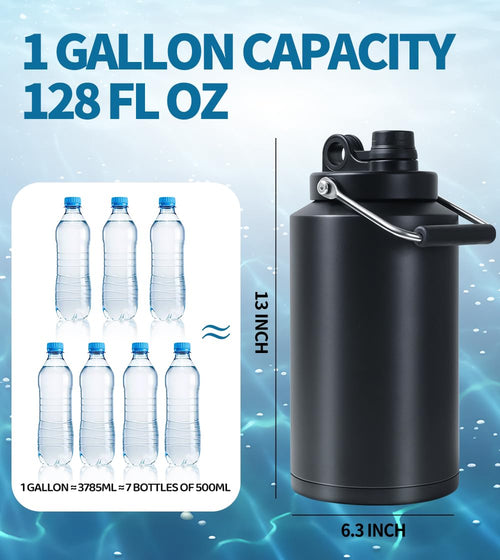 128 oz Stainless Steel Insulated Water Jug P977