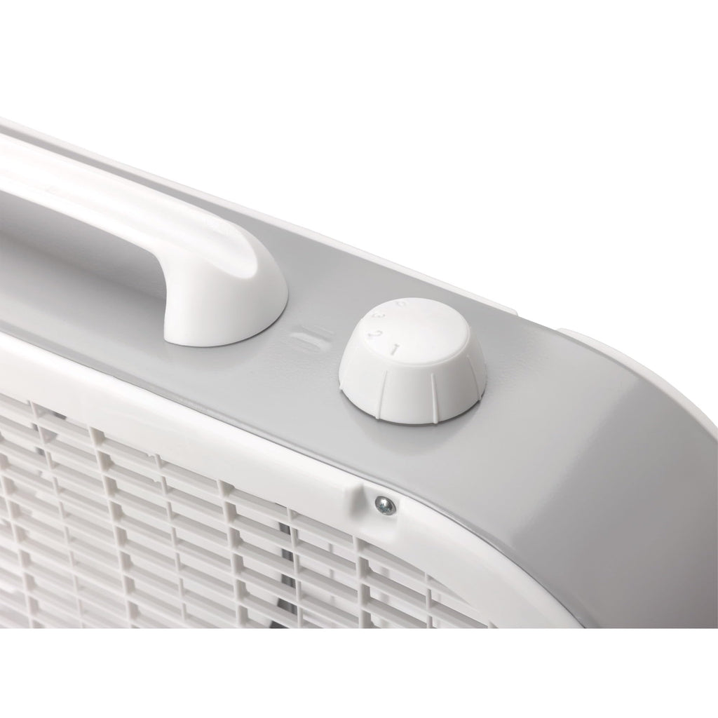 20 Inch 3 Speed White Box Fan N348