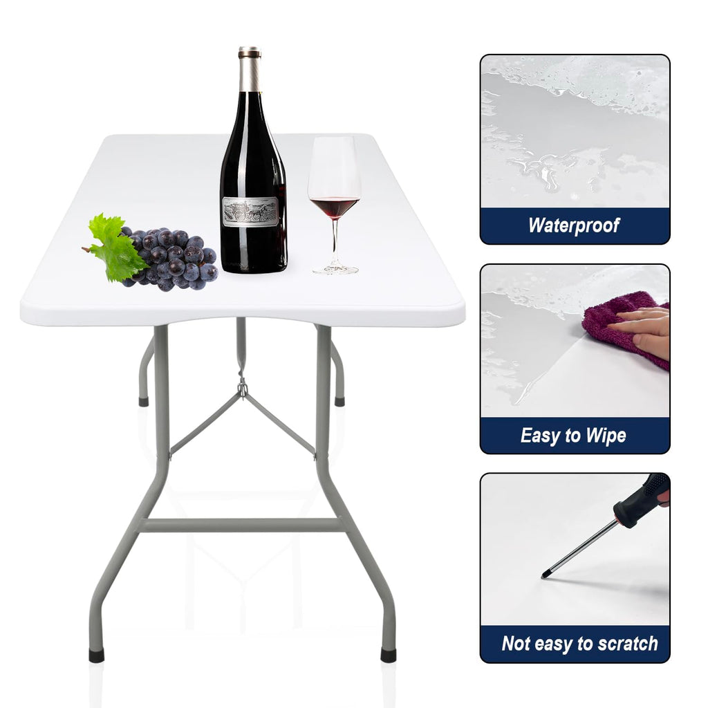 White Folding Table G340
