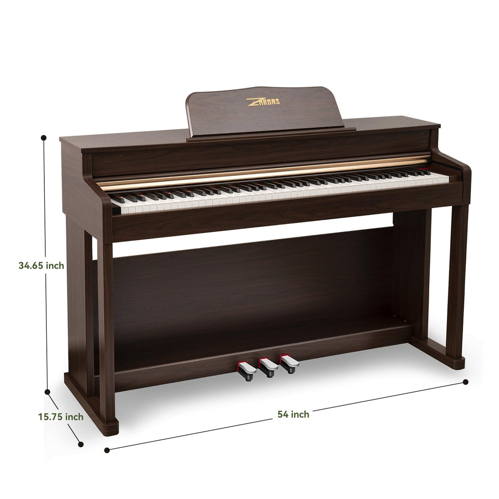88 Key Full Weighted Digital Piano with Triple Pedal D6009