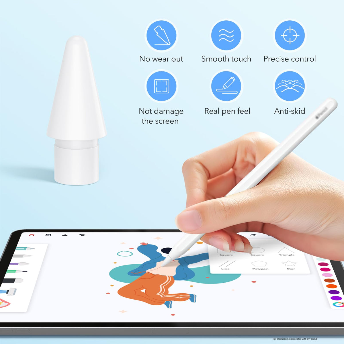 Replacement Tips for Apple Pencil 12 Pack F959