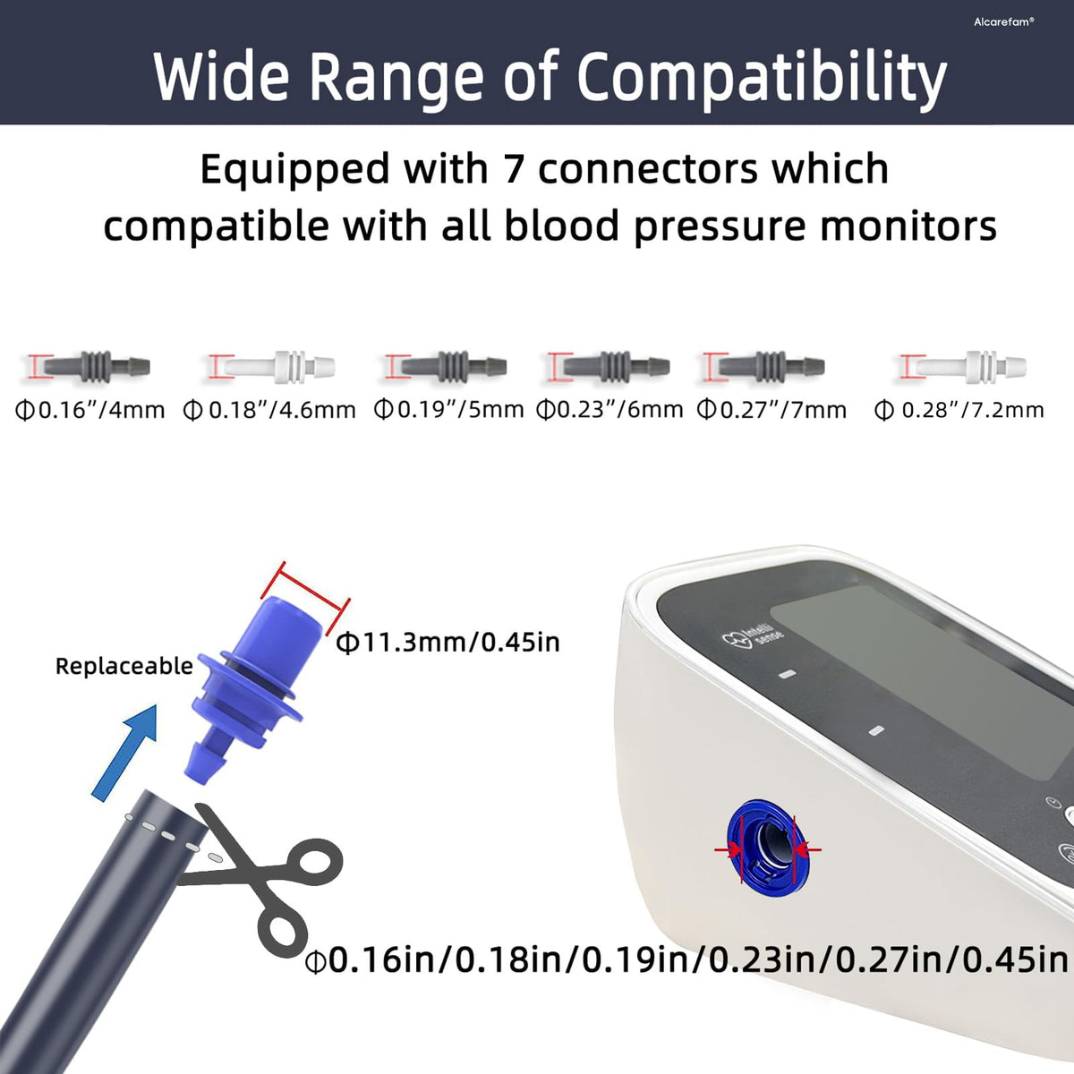 Large Blood Pressure Cuff, 8.7”-16.5” H4919