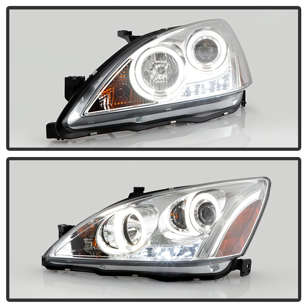 For 2003-2007 Honda Accord LED Projector Headlights, Driver & Passenger Side G89810