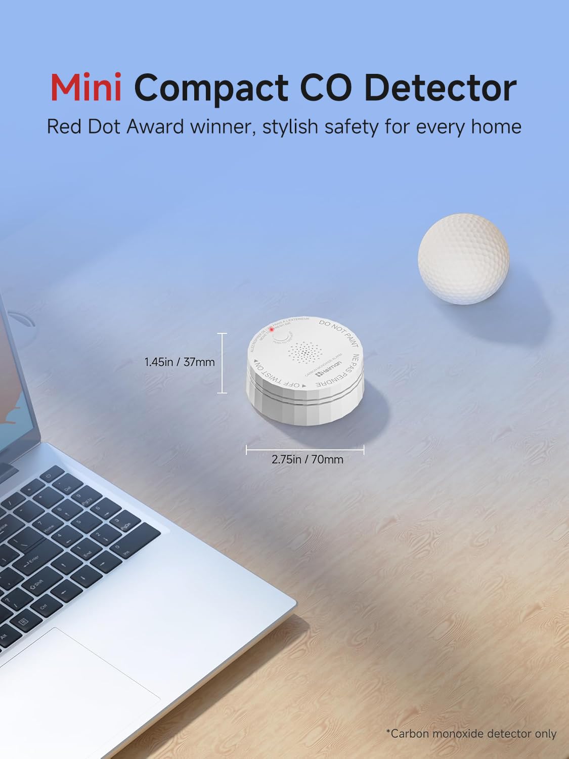 Carbon Monoxide Detectors 3 Pack L2787