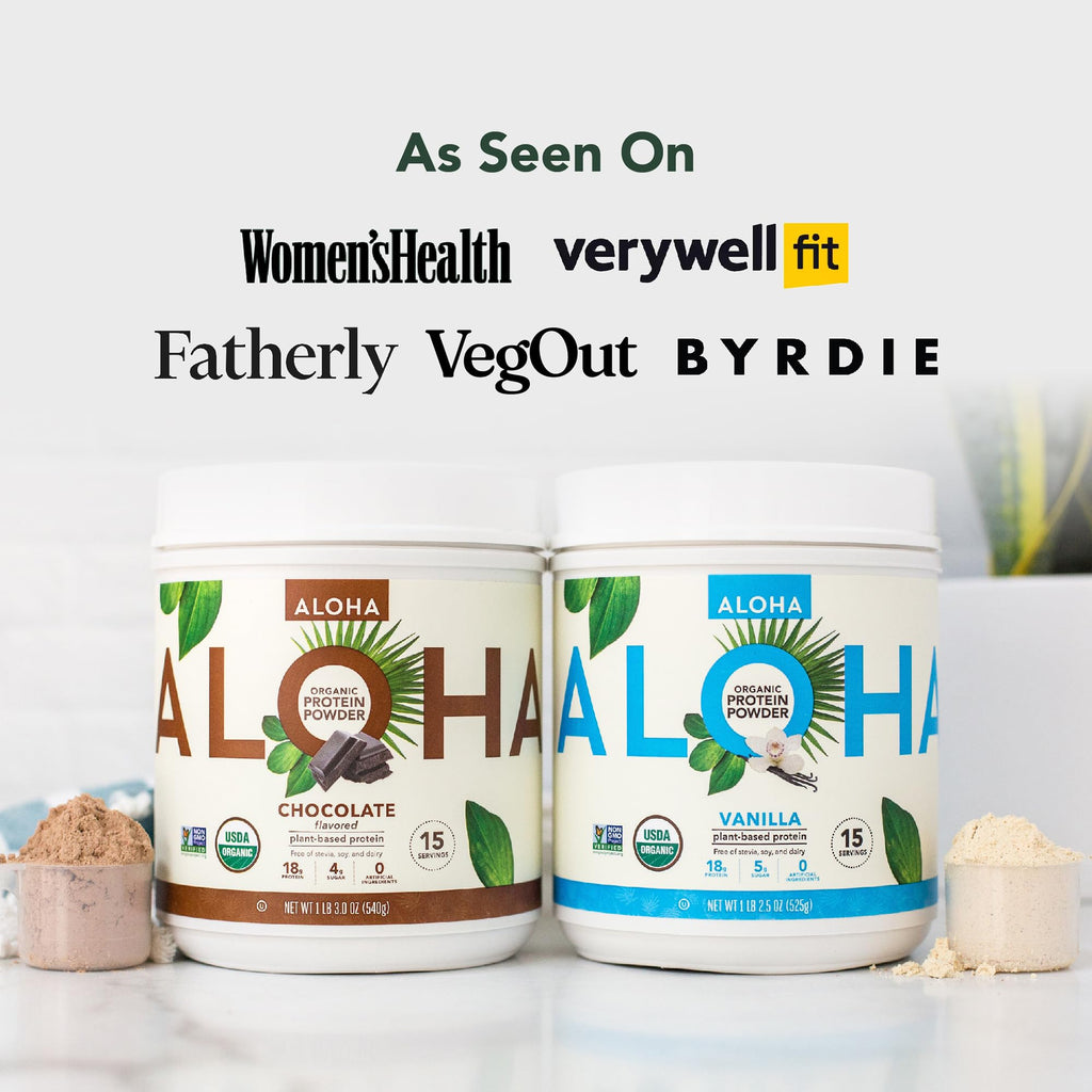 Organic Plant Based Vanilla Protein Powder 19.6 oz V823