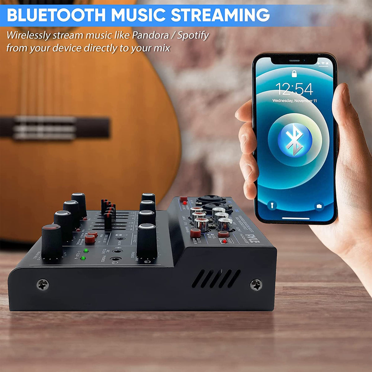 4 Channel Bluetooth Audio Mixer Z63310
