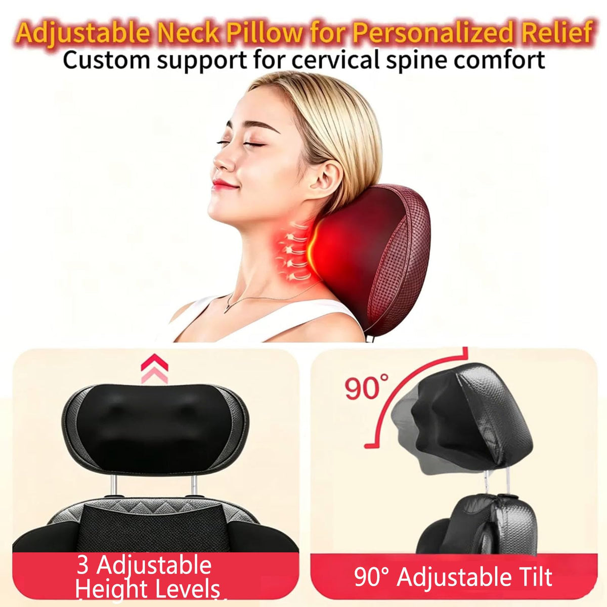 Heated Vibration Full Body Massage Mat B16217