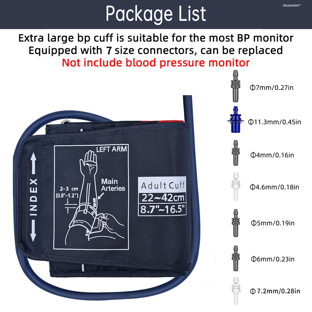 Large Blood Pressure Cuff, 8.7”-16.5” H4919