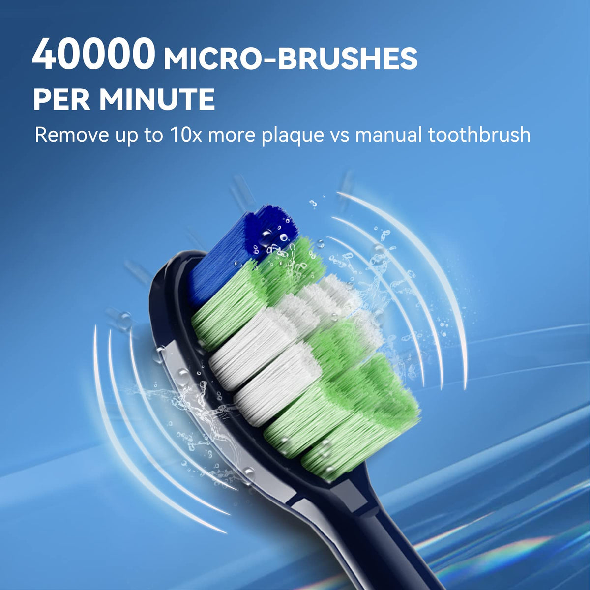 Electric Toothbrush with 5 Modes & Smart Timer F449