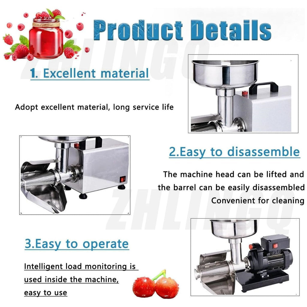 450W Electric Sauce Maker with Funnel & Trough M160