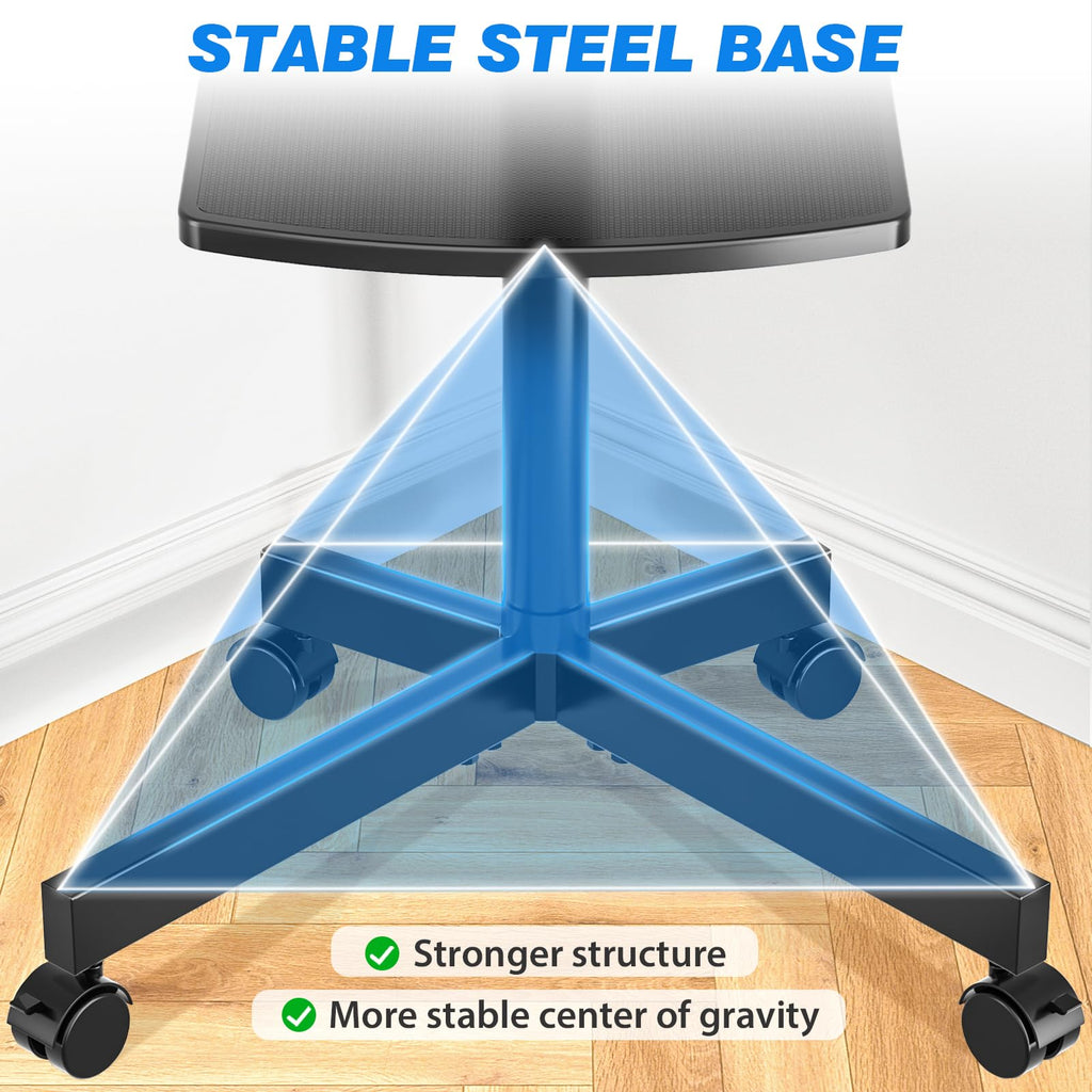 Mobile TV Stand for 23-65 Inch Flat Curved TVs Black V758612