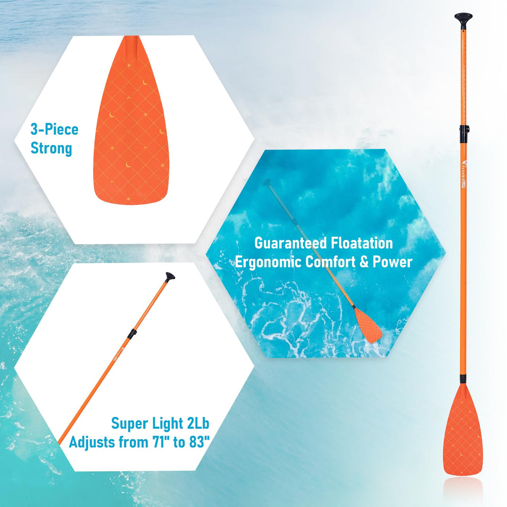 Fiberglass Paddle Board Paddle I5954